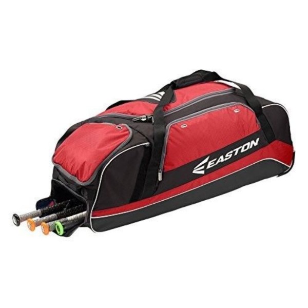 Easton E500C Scarlet Wheeled Catcher's Bag Sports Direct USA