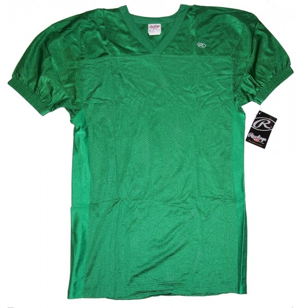 Rawlings FJ9055FI Kelly Green Football Jersey Adult Sports Direct USA